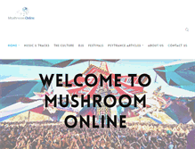 Tablet Screenshot of mushroom-online.com